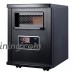 Giantex Electric Portable Infrared Quartz Space Heater Remote Black - B01LWQD472